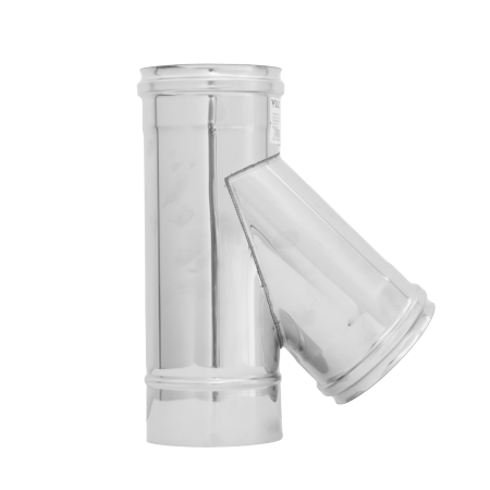 Simplu perete (neizolat) - TEU INOX NEIZOLAT 135*