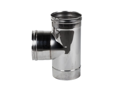 Coșuri de fum - TEU INOX NEIZOLAT 90*