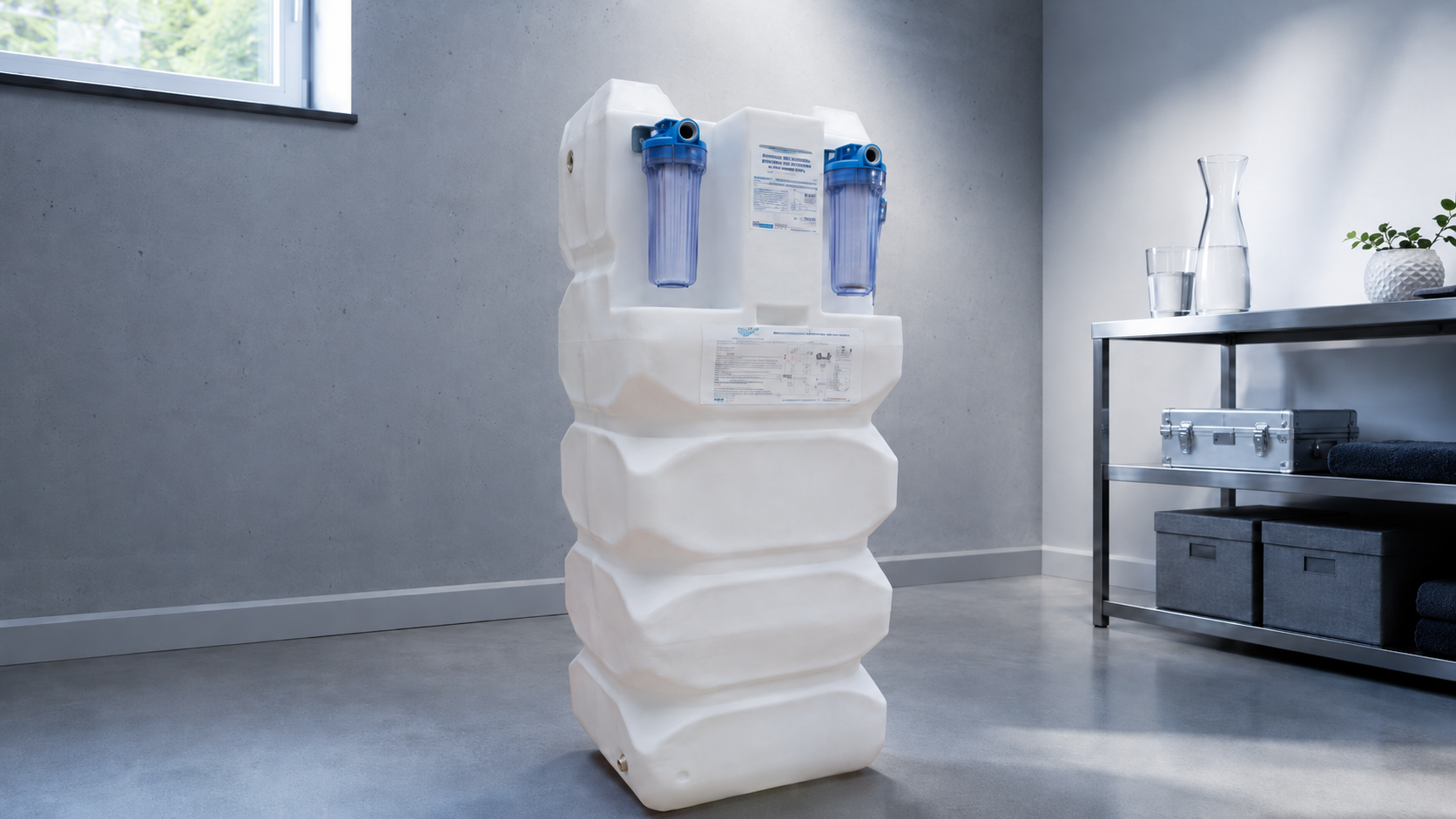 Sisteme de stocare apă aquaPUR — Rezervoare cu ioni de argint pentru apă sigură non-stop
