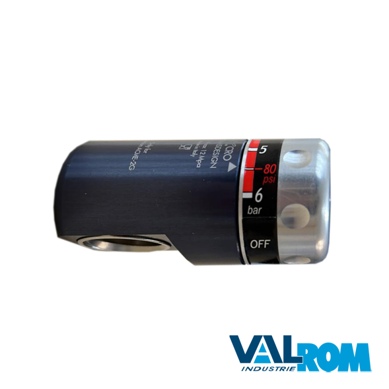Echipamente pentru tratarea si pomparea apei - Reductor presiune dozator apa CO2 ACME 2g -1/4'' 0-6bar Valrom VALHOH