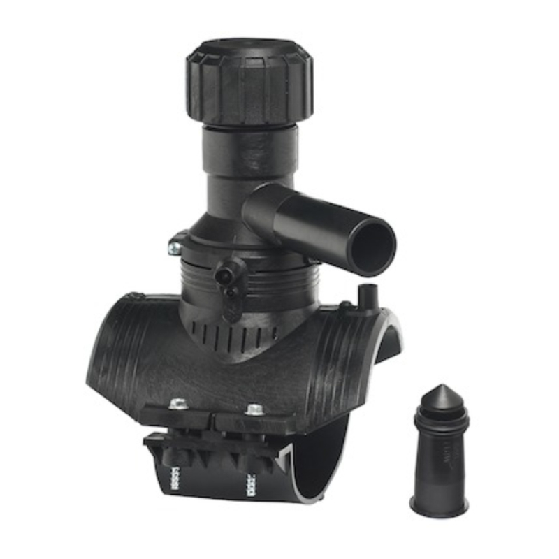 Fitinguri gaz - Teu 360grd rosu Gas Stop auto-rearmare Valrom VALGasio D63 x D63 SDR11