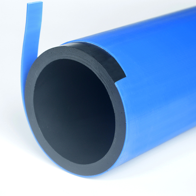 Tevi si fitinguri PEHD - Tub Valrom WALWater apa potabila PE100RC cu acoperire protectiva D. 900 PN6 SDR26 bara 13m