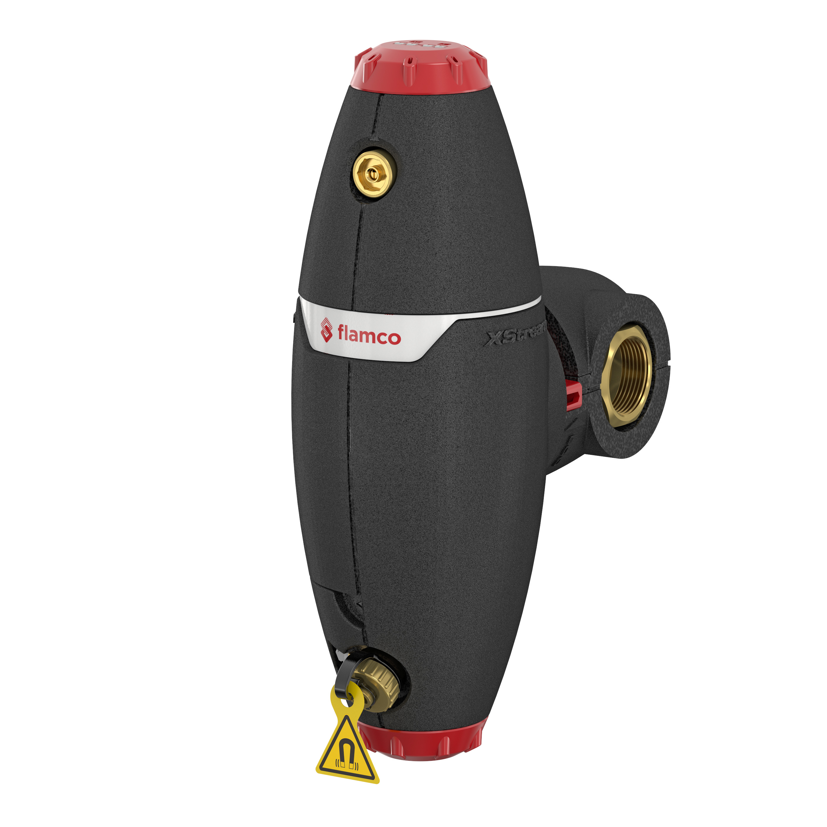 Instalatii de apa si canalizare - Separator combinat de aer și impurități Flamco XStream Vent-Clean 3/4 F