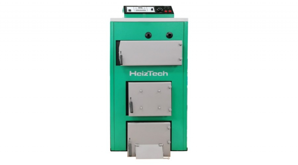 Cazan combi pe lemne sau peleti din tabla otel 100 kw HeizTech Duo Pellet [1]