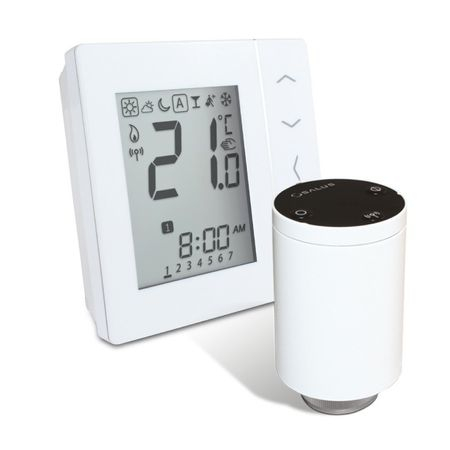 Cap termostatic RF compact, cu baterii, filet M30 x 1.5, TRV10RFM [2]