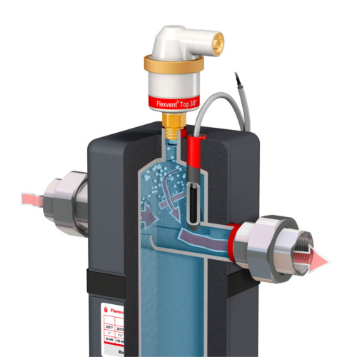 Butelie de egalizare Flexbalance EcoPlus C 1 1/2" cu izolatie si aerisitor automat [3]