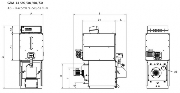 Centrala termica pe peleti, 150 Kw, Arca Granola Automatic GRA 150 RO [3]
