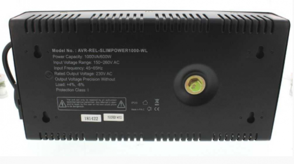 Stabilizator automat de tensiune orizontal cu releu Well 1000VA [3]