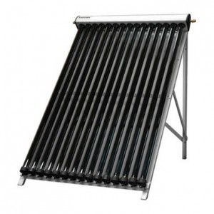 Pachet solar Ferroli Ecotube New 2 panouri x 25 tuburi, boiler Ecounit 500 litri cu 2 serpentine, grup circulatie, panou comanda, antigel solar, vas expansiune [2]