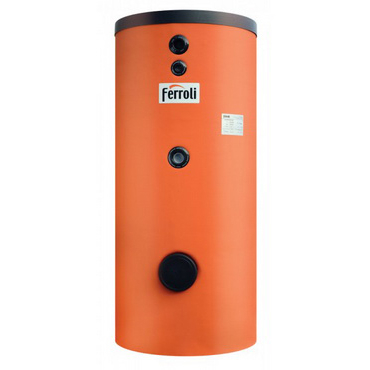Pachet solar Ferroli Ecotube New 2 panouri x 25 tuburi, boiler Ecounit 500 litri cu 2 serpentine, grup circulatie, panou comanda, antigel solar, vas expansiune [3]