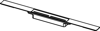 Profil de dus TECEdrainprofile 1000 mm otel inoxidabil periat [3]