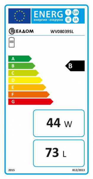 Boiler termoelectric Eldom seria Green Line M2 80 litri cu o serpentina pe stanga si rezistenta electrica 2 kW [4]