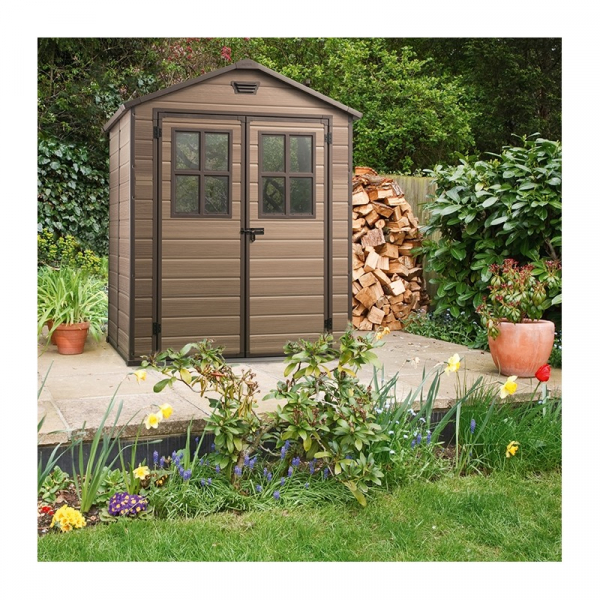 Casuta de gradina cu usa dubla, Keter Scala 6x5 [4]