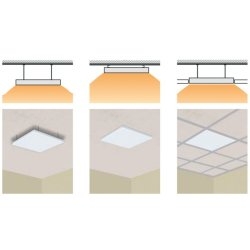 Panou radiant infrarosu pentru tavan 300W 59x59x4 cm, Magnum Heating model Magnum Sol Type 250 [3]