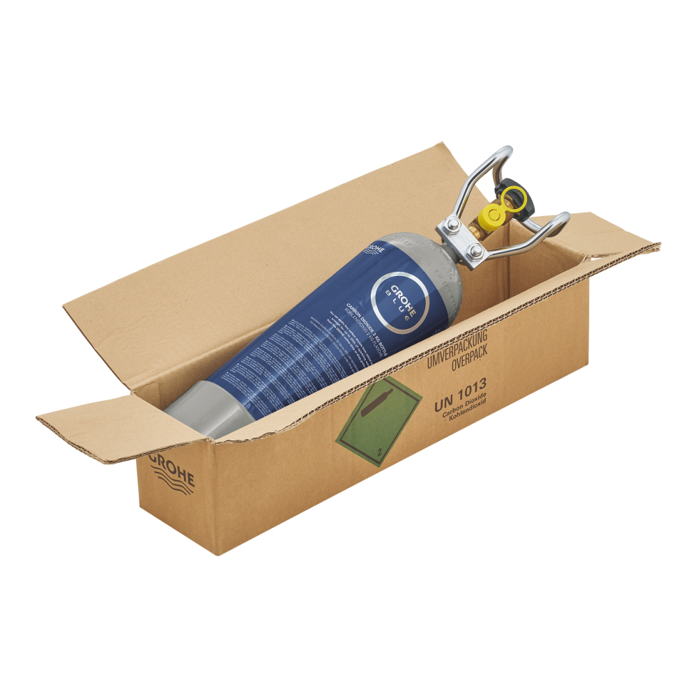 Accesorii Grohe Blue, butelie co2 Grohe Blue, 2 kg, co2 alimentar Grohe profesional, 350 l apa carbogazoasa [5]