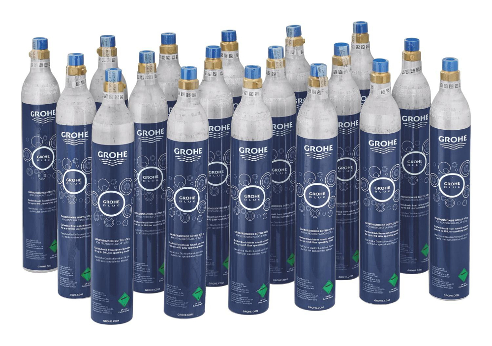 Accesorii Grohe Blue, butelie co2 Grohe Blue, compatibil Grohe Blue Home & proffesional, 425 g [3]