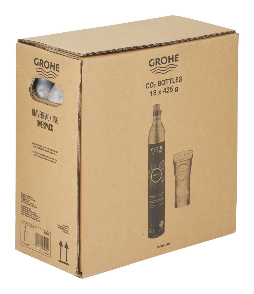 Accesorii Grohe Blue, butelie co2 Grohe Blue, compatibil Grohe Blue Home & proffesional, 425 g [6]