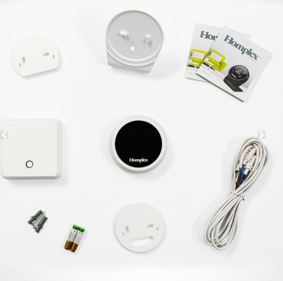 Termostat inteligent programabil fara fir, control prin internet, alb, Homplex NX1 [4]