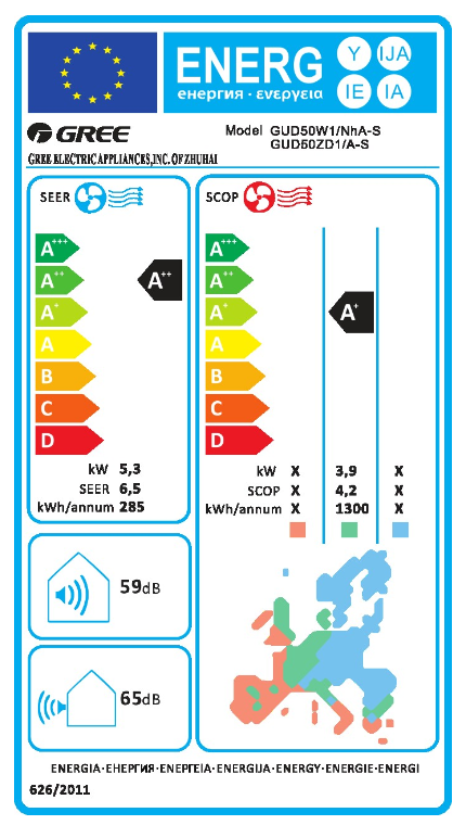 Aer conditionat Gree tip podea tavan U-Match 18000 BTU [5]