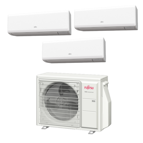 Aer conditionat multisplit Fujitsu 27000 BTU (3 unitati interioare x 9000 BTU) UE model AOYG30KBTA4 [1]