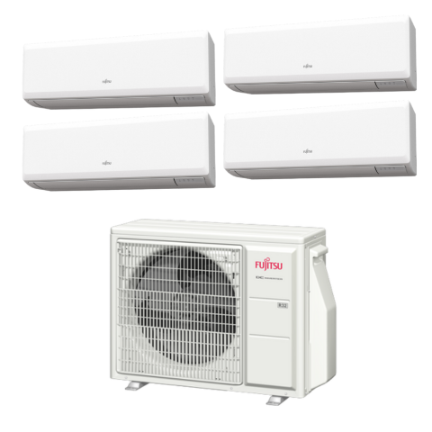 Aer conditionat multisplit Fujitsu 36000 BTU (4 unitati interioare x 9000 BTU) UE model AOYG36KBTA5 [1]