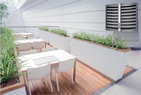 Aeroterma cu agent termic pentru incalzire, 50 kW, Sonniger CR2 [3]