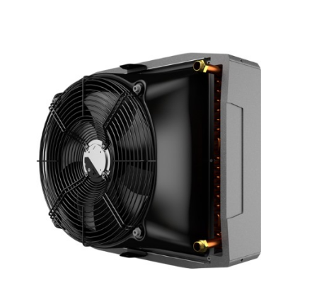 Aeroterma pe apa, 12.8 Kw, consola rotativa, DRV, senzor de temperatura, Flowair Leo S1 BMSet [5]