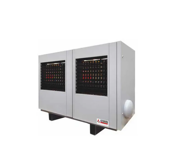 Aeroterma pe gaz in condensatie cu arzator modulant, refulare directa si cronotermostat Accorroni MEC MIX C 20/70 A - 68kW [1]