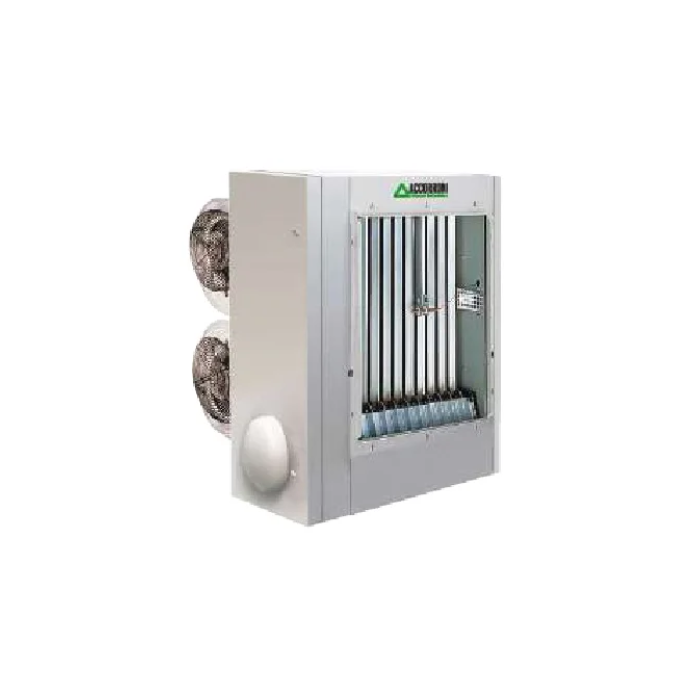 Aeroterma pe gaz in condensatie cu arzator modulant, pentru tubulatura Accorroni MEC MIX C 20/45 C - 42kW [1]