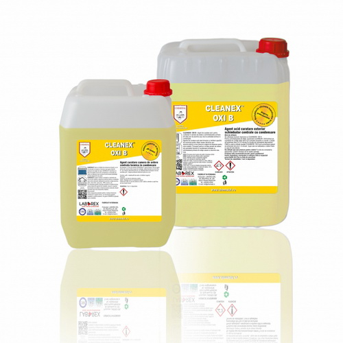 Agent acid pentru curatarea exteriorului schimbatoarelor de caldura centrale cu condensare 10 kg Cleanex Oxi B, Chemstal [1]