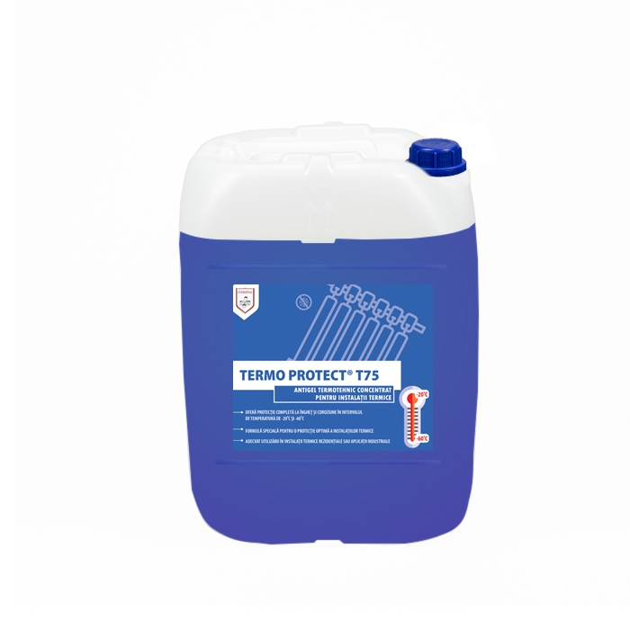 Antigel -60°C concentrat pentru instalatii termice 20 kg Termo Protect T75, Chemstal [1]