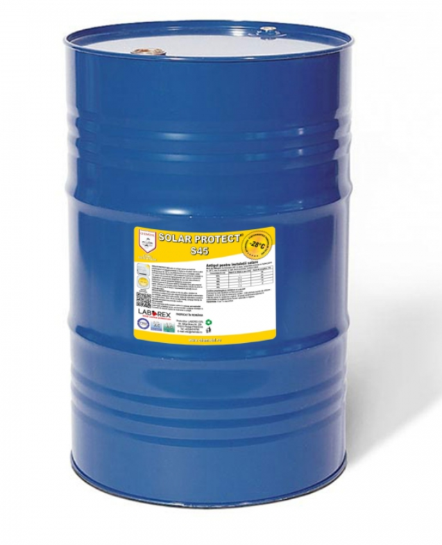 Antigel -28°C pentru instalatii solare, pe baza de propilenglicol cu puritate ridicata 220 kg Solar Protect S45, Chemstal [1]