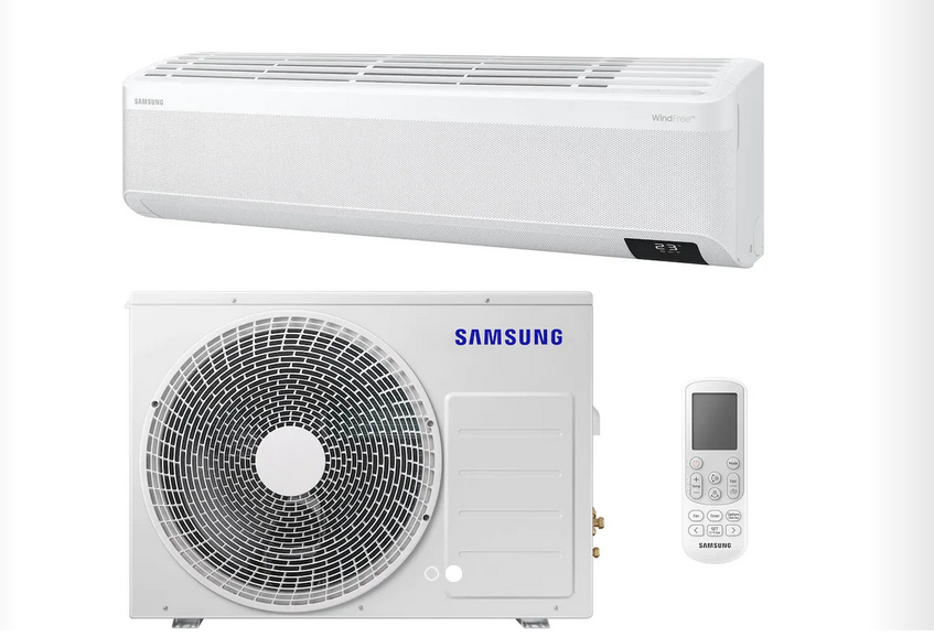 Aparat de aer conditionat Samsung cu WiFi, telecomanda si control vocal, model Wind Free Avant 18000 BTU [1]