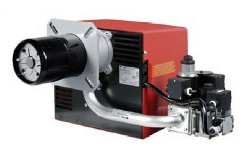 Arzator pe gaz, 2 trepte, 52/104-245 kW, 1 1/2", cap de ardere scurt, F.B.R GAS X4/2 LOW Nox [1]