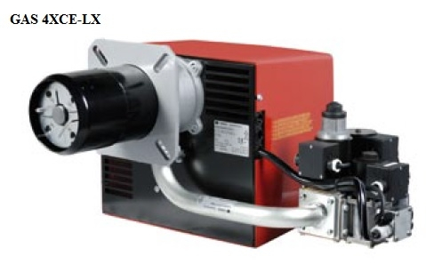Arzator pe gaz, 1 treapta, 104-245 kW, 1 1/4", cap de ardere lung, F.B.R GAS X4 LOW Nox [1]