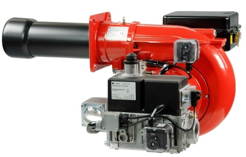 Arzator pe gaz modulant, 407-756 kW, 1 1/4", cap de ardere scurt, F.B.R GAS P 70/M CE TC [1]