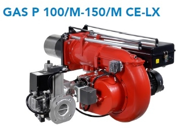 Arzator pe gaz modulant, 267/814-1511 kW, DN65, cap de ardere scurt, F.B.R GAS P 150/M LOW Nox [1]