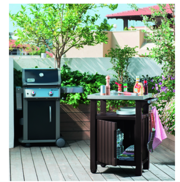 Dulap pentru terasa, gri, 105 L, Keter Unity [2]