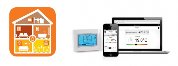 Controler programabil, wireless cu ecran tactil, pentru control zone individuale, PURMO model Touch E3 RF web [6]