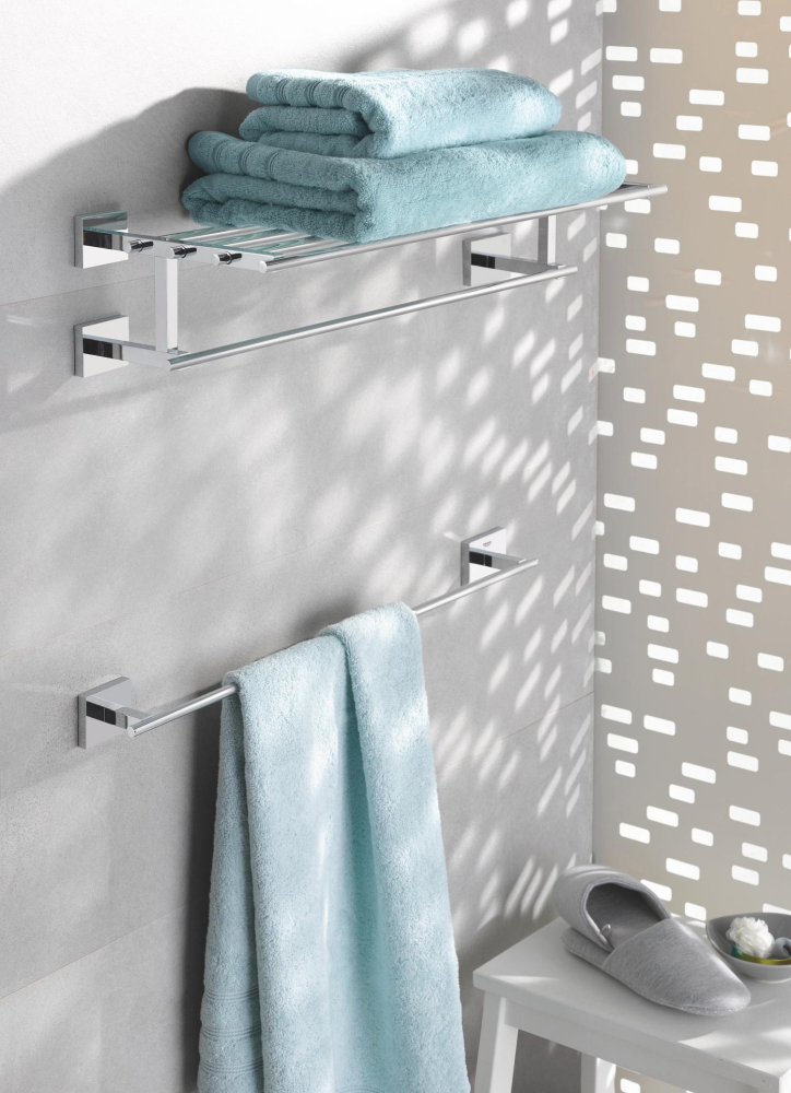 Bara portprosop Grohe Start Cube 450 mm, fixare ascunsa, 450 mm lungime, montare pe perete, crom [4]