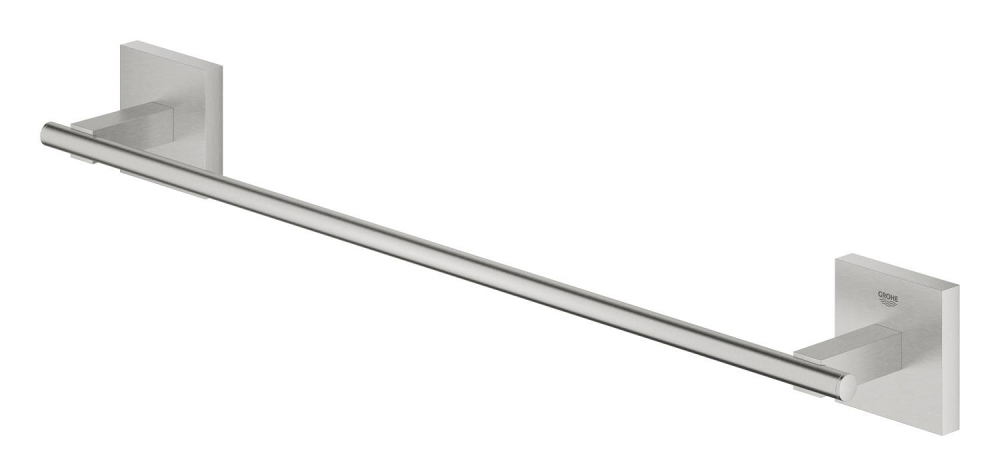 Bara portprosop Grohe Start Cube 450 mm, fixare ascunsa, 450 mm lungime, montare pe perete, crom mat [3]