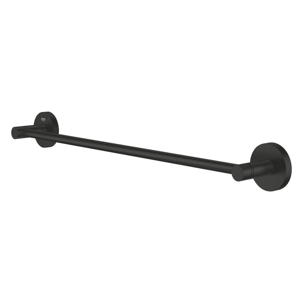 Bara portprosop Grohe Start 450 mm, montare pe perete, fixare ascunsa, 1 bara, 450 mm, negru [2]