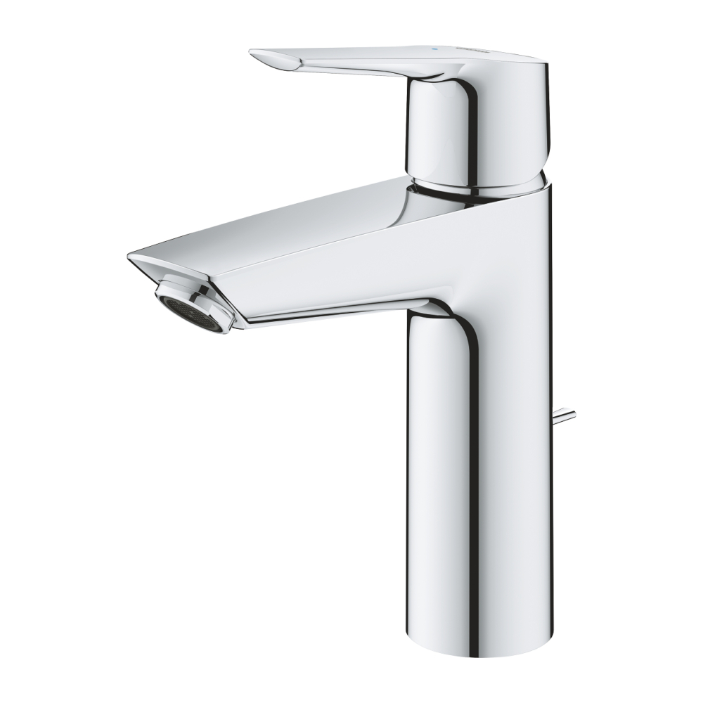 Baterie lavoar Grohe Start M monocomanda, cartus ceramic, set evacuare inclus, crom [3]