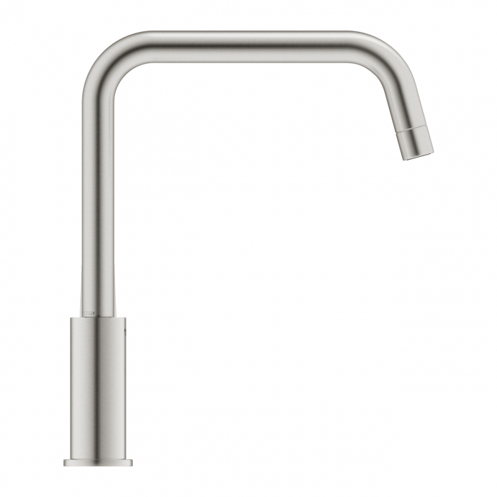 Baterie bucatarie cartus ceramic monocomanda Grohe Eurosmart L-Spout Supersteel [3]