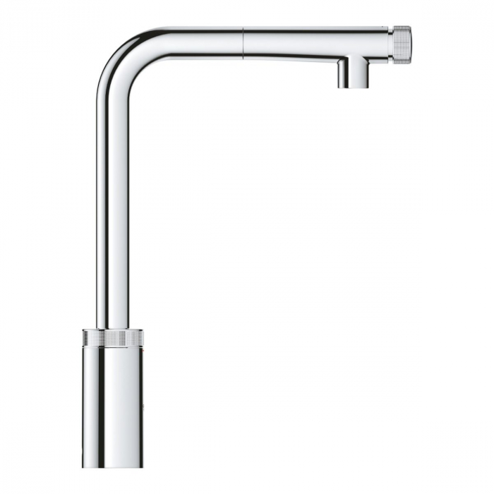 Baterie bucatarie pipa tubulara pivotanta cromata Grohe Minta Smart Control [2]