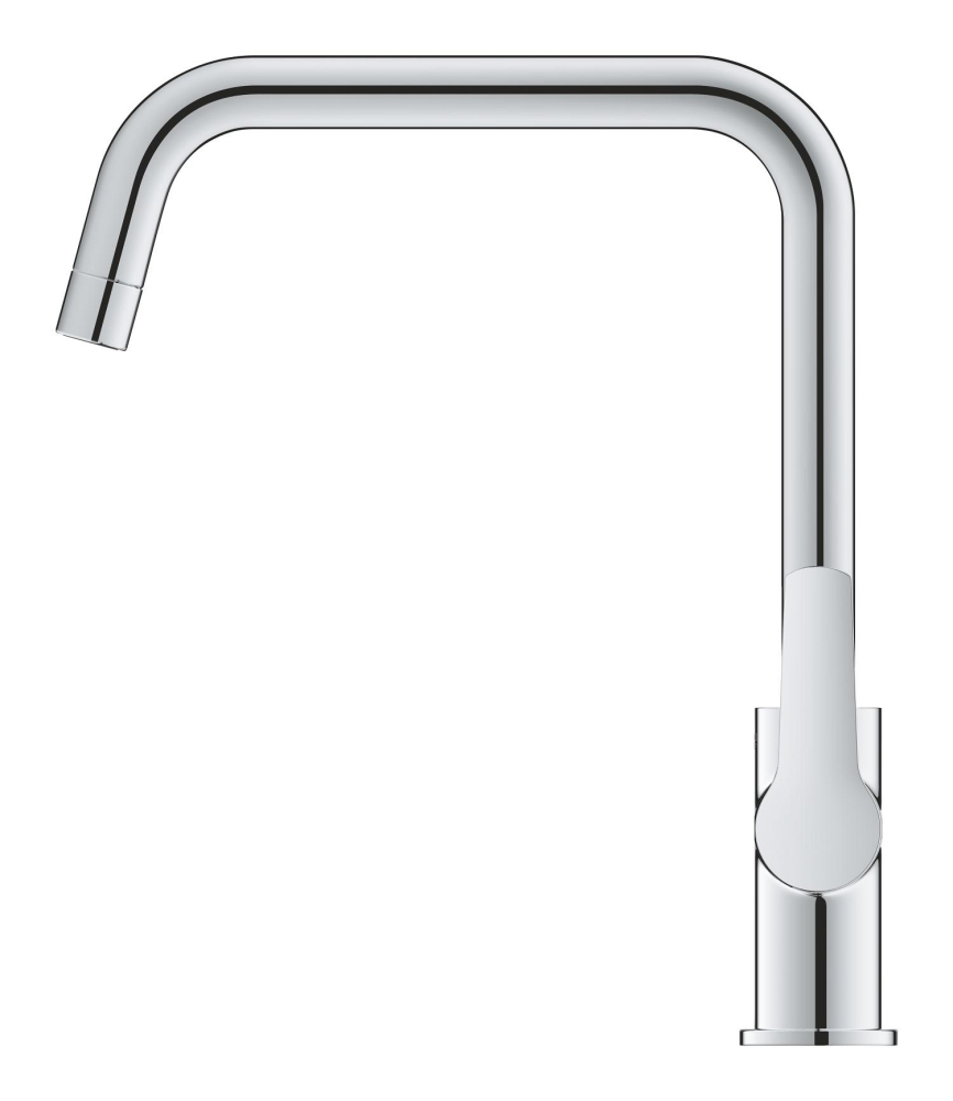 Baterie bucatarie Grohe Start, pipa pipa inalta, monocomanda, cartus ceramic, crom [4]
