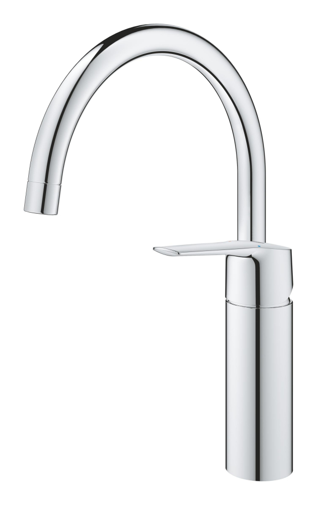 Baterie bucatarie Grohe Start pipa pipa inalta, pivotanta, monocomanda, crom [4]