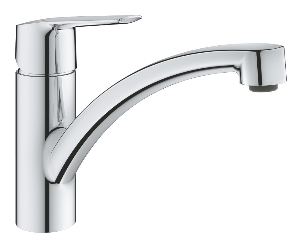 Baterie bucatarie Grohe Start 1/2" pipa medie, pivotanta, cartus ceramic, crom [2]