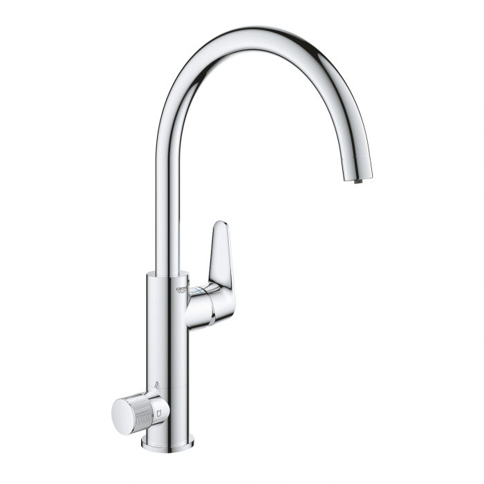 Baterie bucatarie monocomanda cu functie de filtru Grohe Blue Pure Baucurve [1]