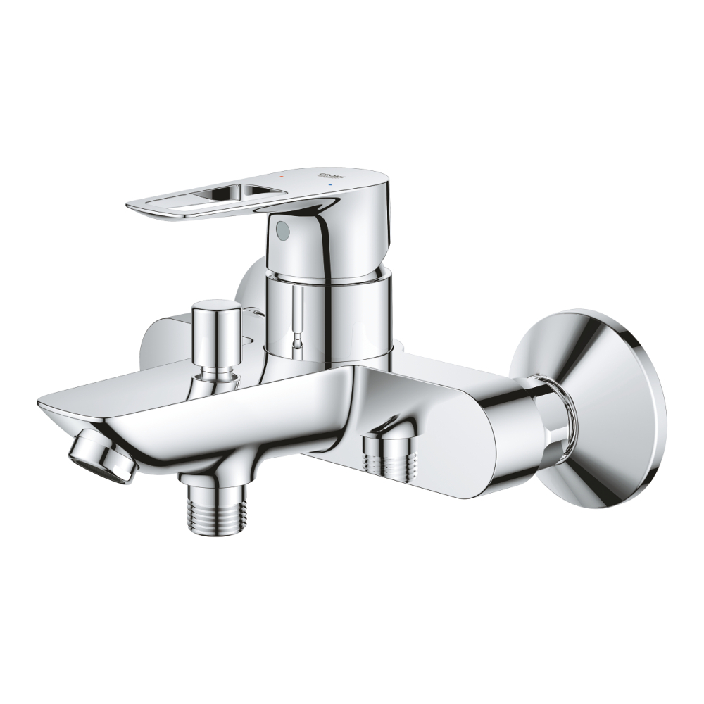 Baterie cada Grohe BauLoop aparenta, monocomanda, diverter, cartus ceramic, crom [4]
